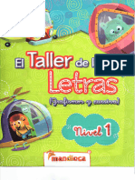 Taller de Letras Nivel 1