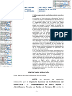 Apelación 23-2018 - Configuración Del Delito de Prevaricato (Tipicidad Objetiva y Subjetiva)