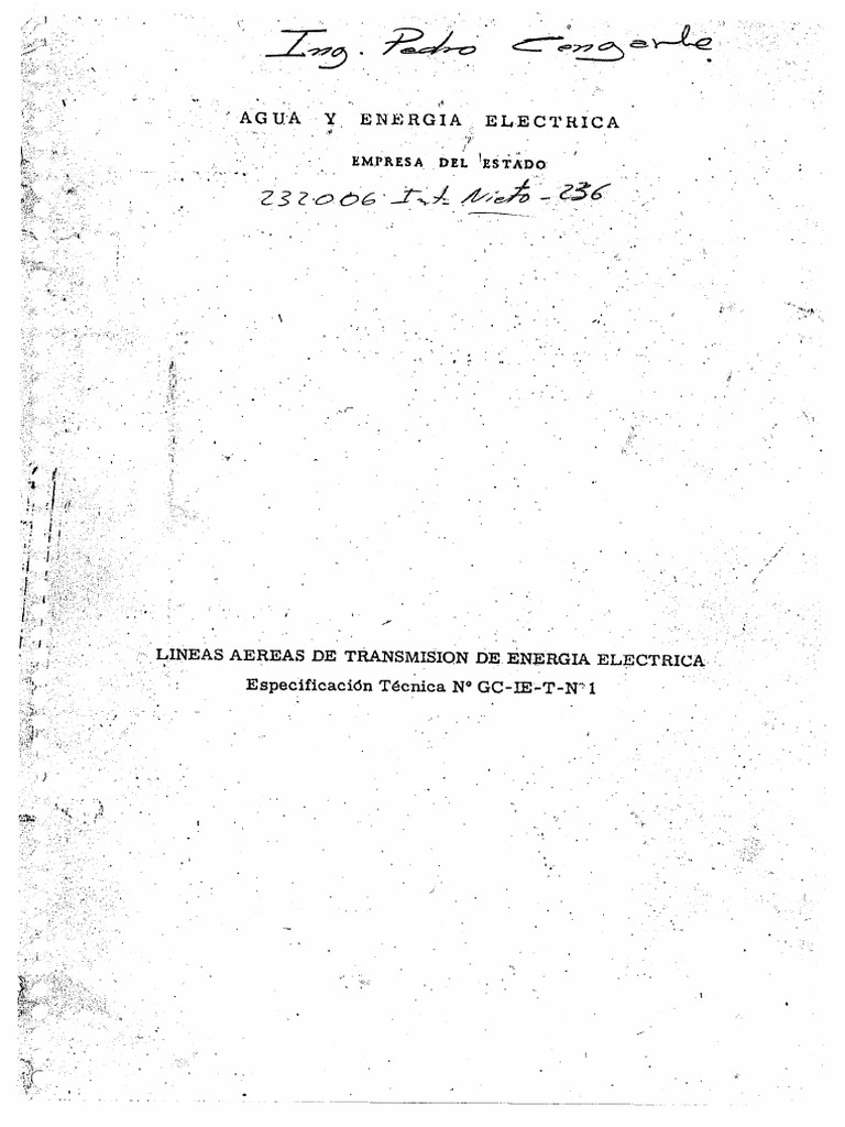 Agua y Energia Electrica | PDF