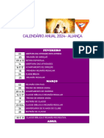 Calendario Aliança 2024 PDF