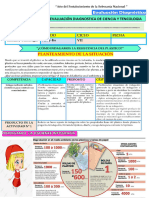 Evaluacion Diagnostica de 3° y 4° Cyt