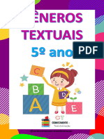 Cartaz Generos Textuais 5o Ano Obpyou