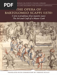 The Opera of Bartolomeo Scappi (1570) L Arte Et Prudenza D Un Maestro Cuoco (The Art and Craft of A Master Cook)