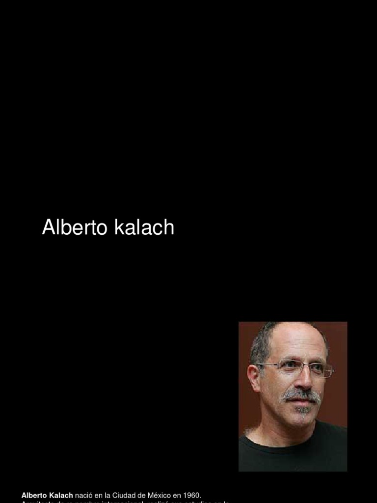 Alberto Kalach: Arquitectura y Proyectos | PDF