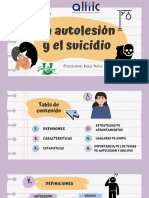 Presentacion SUICIDIO Y AUTOLESIÓN
