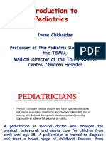 01 - Introduction To Pediatrics