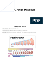 Fetal-Growth DisorderS Fetal Disorders