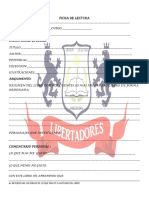 Ficha de Lecturas Colegio Libertadores