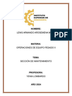 Sección de Mantenimiento