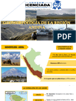 Geomorfología de La Región Andina