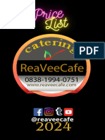 Daftar Harga Menu Catering Reaveecafe Puncak Bogor 2024