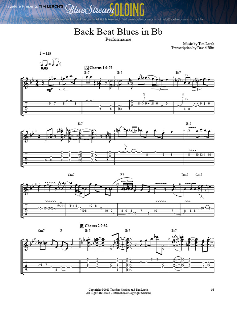 2 Back Beat Blues in BB - Performance | PDF | Freedom Of Expression Law ...