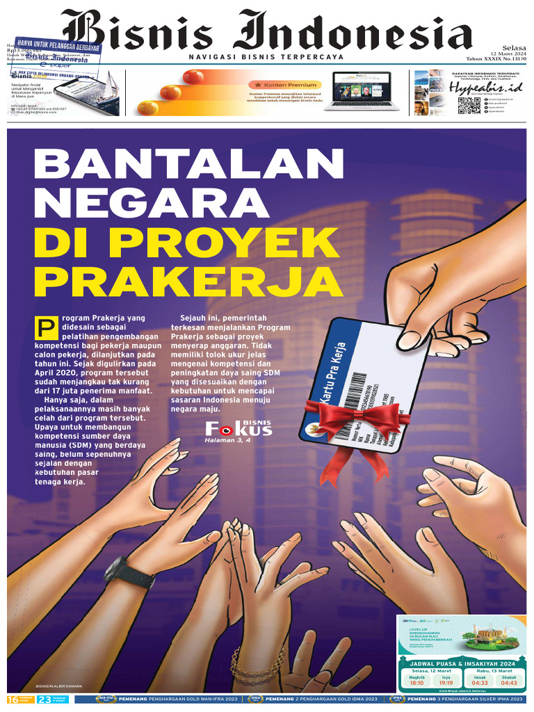 Tantangan Program Prakerja 2024 | PDF
