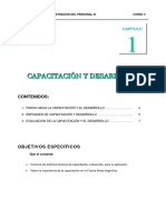 Capitulo 1 Capacitacion y Desarrollo