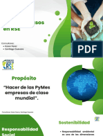 Green White Modern Solution For Corporate Social Responsibility Presentation