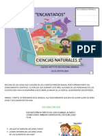 ENCANTADOS Cuadernillo de CIENCIAS NATURALES PRIMERO