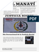 Documento A4 Hoja de Periódico Noticias Editorial Estructurado Blanco y Negro