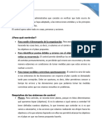 Tema 7 - El Control Documento