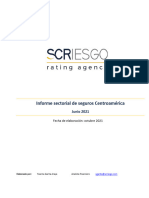 Informe Sectorial de Seguros Centroamérica: Junio 2021