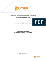 Os Principais Problemas Econômicos No Brasil Atualmente