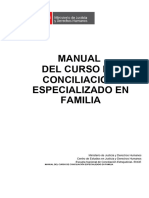 Manual de Conciliación - Familia