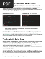 Introduction To The Script Setup Syntax - TypeScript Friendly Vue 3 - Vue Mastery