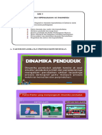 Kompetensi Dasar 3.5: Materi Pokok: Menganalisis Dinamika Kependudukan Di Indonesia Untuk Perencanaan Pembangunan