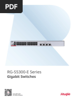 RG-S5300-E Series Gigabit Switches Datasheet 20231208