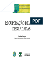 recuperação áreas degradadas