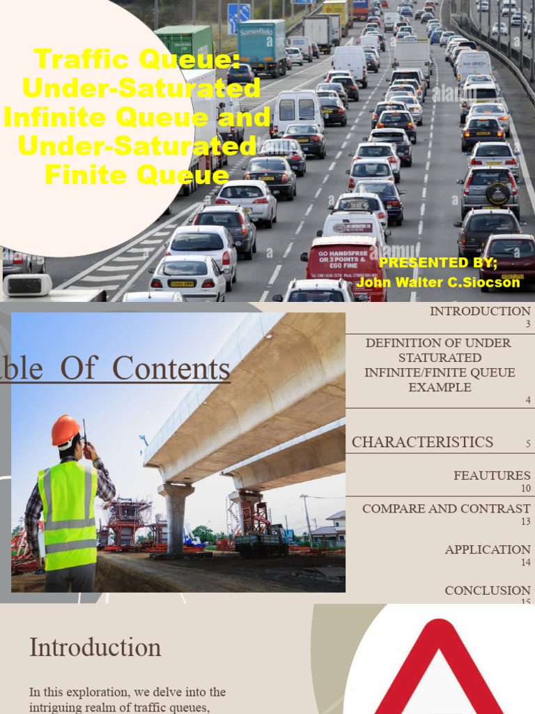 Understanding Under-Saturated Traffic Queues | PDF | Traffic Congestion ...