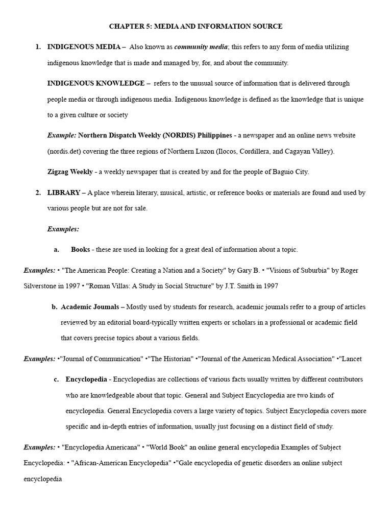 Unit 5 media and information sources pdf radio mass media