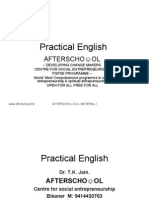 Practical English 25 September
