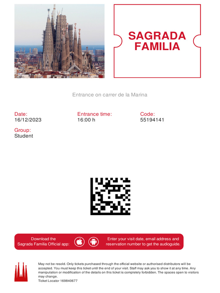 Image Result For Tiquets Sagrada Fa Ia Sagrada Familia