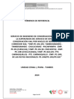 TDR - Serv de Ingeniero de Conservación Vial - Contrato 187-2023 (03.03.2024)