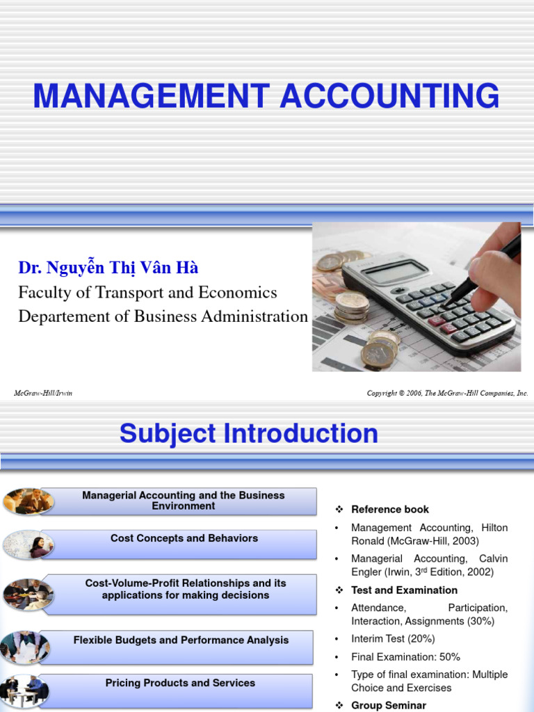 Managerial Accounting and The Business Environment | PDF | Lean ...