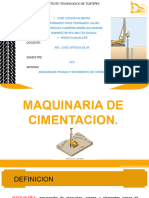 2.8 Maquinaria de Cimentacion - Equipo 3