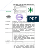 SOP. REKONSILIASI OBAT Penggunaan Obat Yang Dibawa Sendiri Oleh Pasien