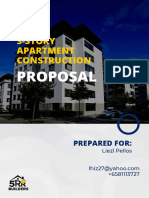 3 Story Apartment Construction Proposal