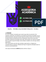 5388 Assessoria Mapa - Teoria Das Estruturas II - 51 2024