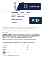 Taller 1 Modelamiento y Simulación