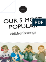 Music For Kiddos - 5 Children's Songs