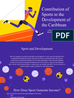 Contributions of Sports To Development - Carib Studies