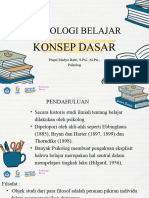 PSIKOLOGI BELAJAR Pertemuan Ke 2