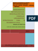 DESARROLLO LOCAL Manual Herramientas Metodolgicas de Investigacin