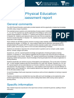 2022 physed report VCE