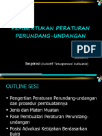 Pembentukan Peraturan Perundang-Undangan: Inspirasi