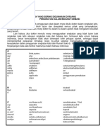 Daftar Singkatan