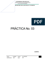 Práctica No. 03 Cuarteo