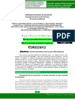 Innovacion Pedagogica en Tutorias A Trav