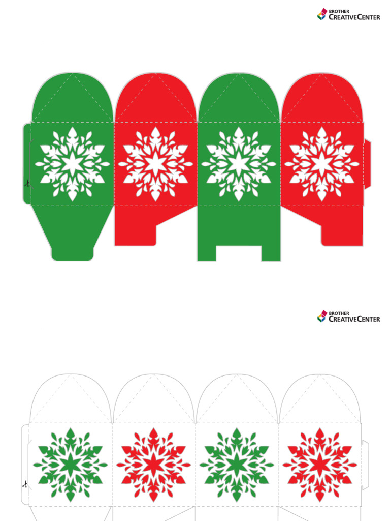 Snow Flake Gift Box 1 en | PDF